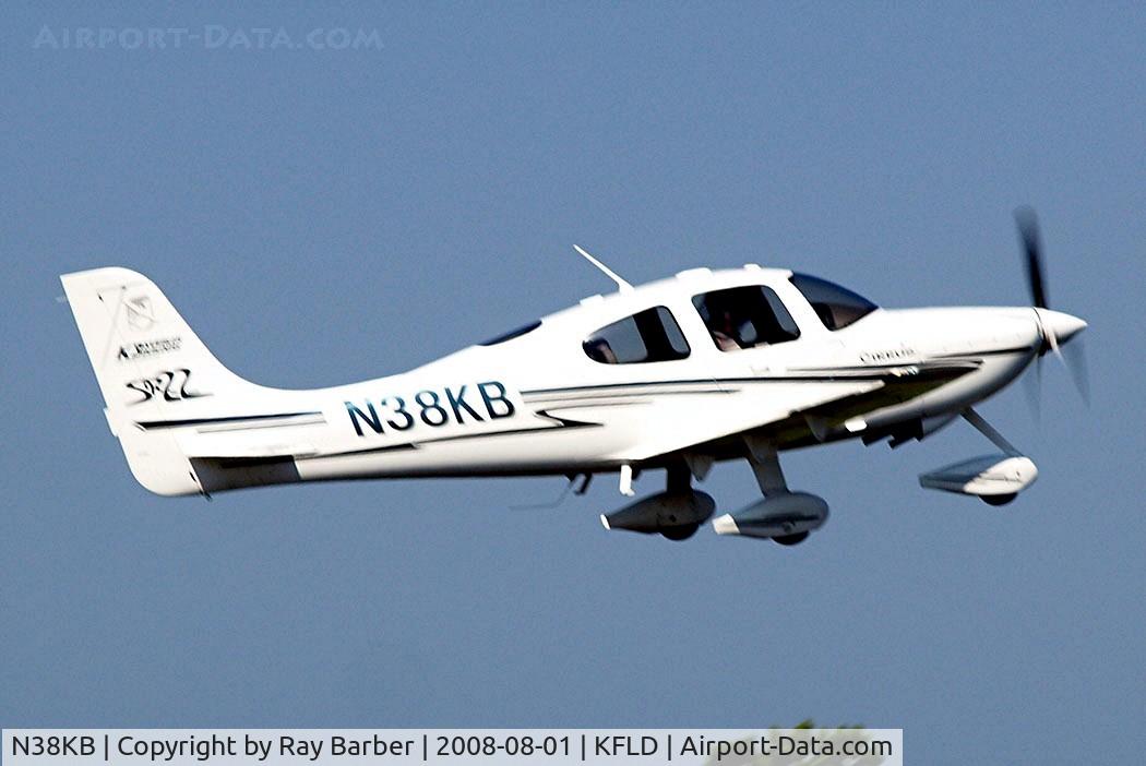 N38KB, 2003 Cirrus SR22 C/N 0778, Cirrus Design SR-22 [0778] Fond du Lac County~N 01/08/2008