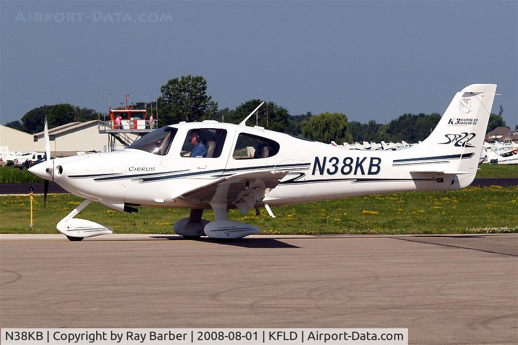 N38KB, 2003 Cirrus SR22 C/N 0778, Cirrus Design SR-22 [0778] Fond du Lac County~N 01/08/2008