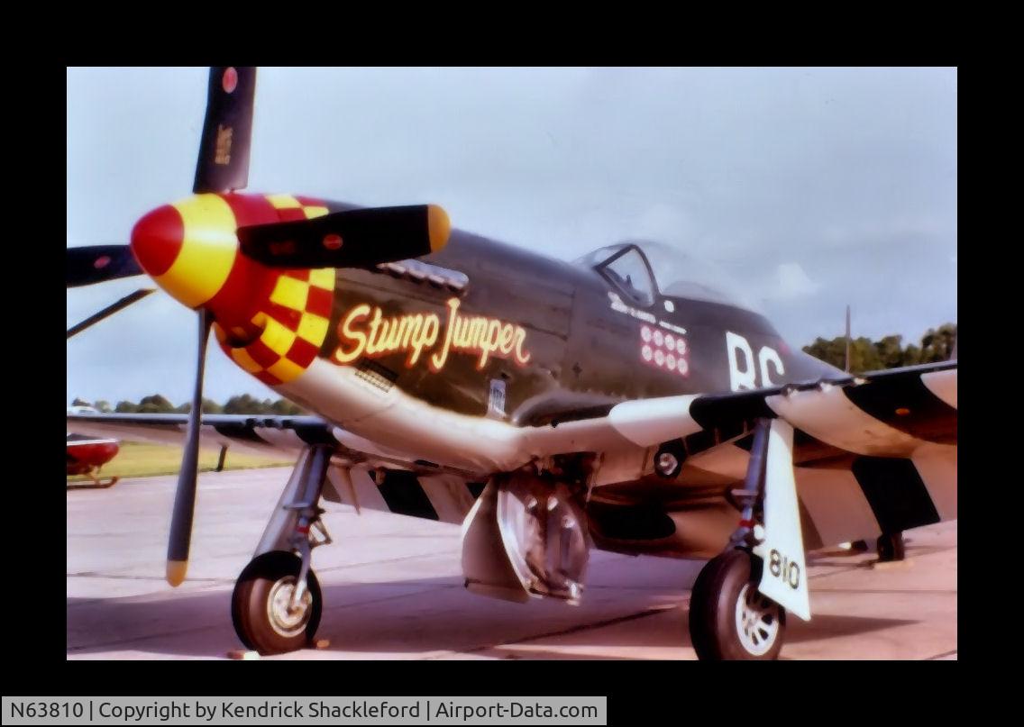 N63810, 1945 North American P-51D Mustang C/N 45-11367, Dobbins AFB
Marietta, GA
1995