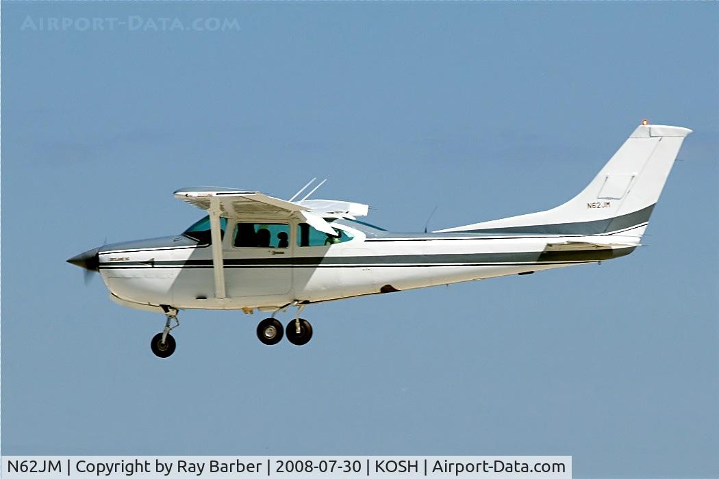 N62JM, 1981 Cessna R182 Skylane RG C/N R18201834, Cessna R.182 Skylane RG [R182-01834] Oshkosh~N 30/07/2008