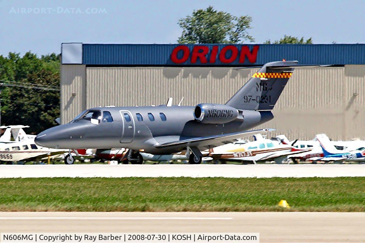 N606MG, 1997 Cessna 525 CitationJet CJ1 C/N 525-0231, Cessna CitationJet [525-0231] Oshkosh~N 30/07/2008