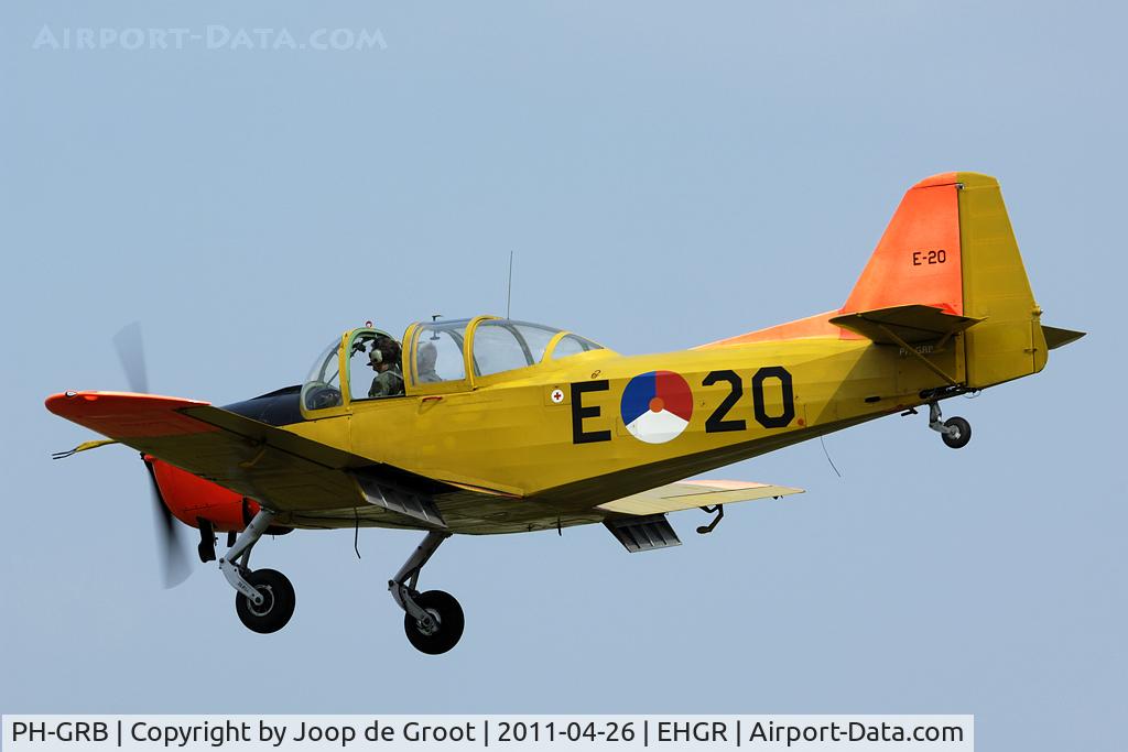 PH-GRB, Fokker S.11-1 Instructor C/N 6211, The Klu Historische Vlucht (NlAF Historic Flight) was quite active today.