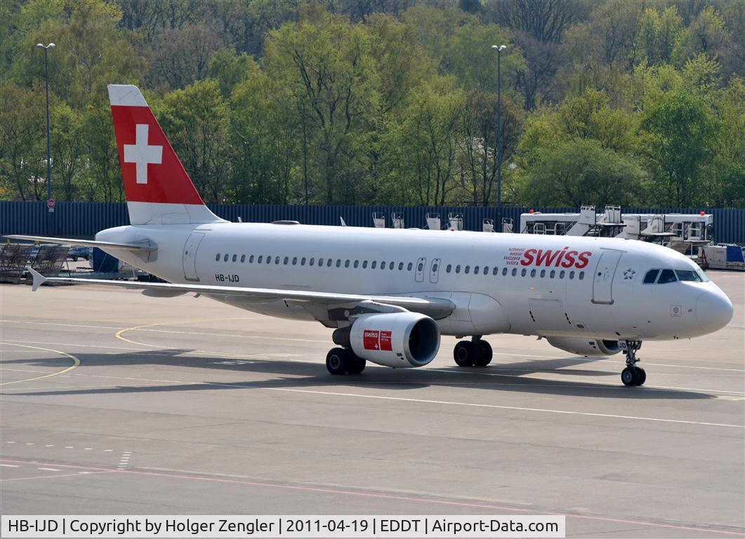 HB-IJD, 1995 Airbus A320-214 C/N 553, Arrival from Zurich/Switzerland.....