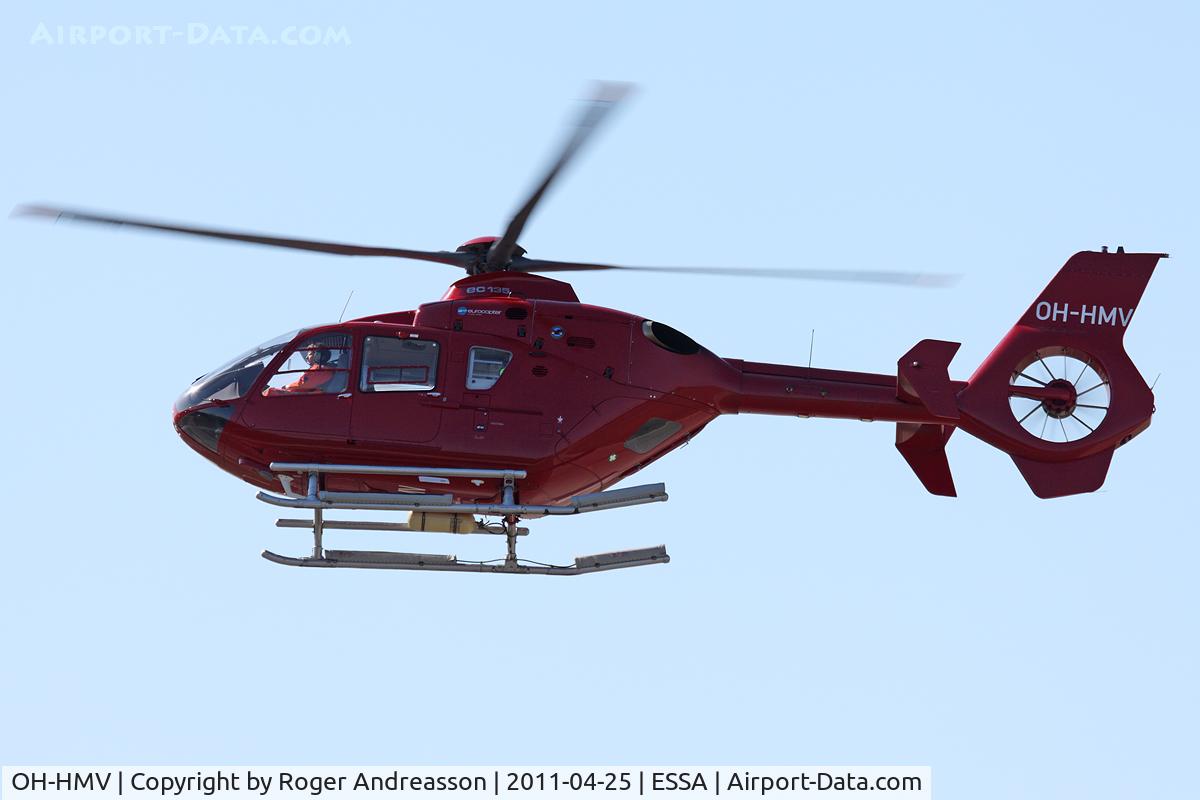 OH-HMV, Eurocopter EC-135P-2 C/N 0441, On final to Patria