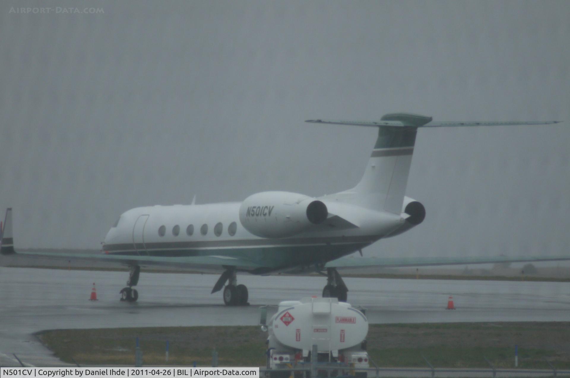 N501CV, 2001 Gulfstream Aerospace G-V C/N 639, Gulfstream GV @ BIL