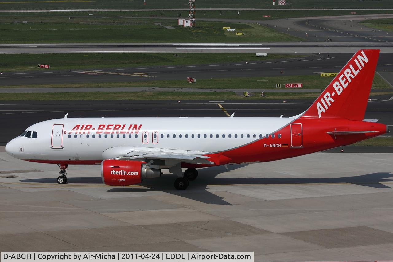 D-ABGH, 2007 Airbus A319-111 C/N 3245, Air Berlin