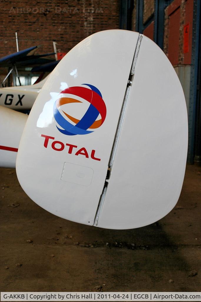 G-AKKB, 1947 Miles M-65 Gemini 1A C/N 6537, Miles Gemini tail