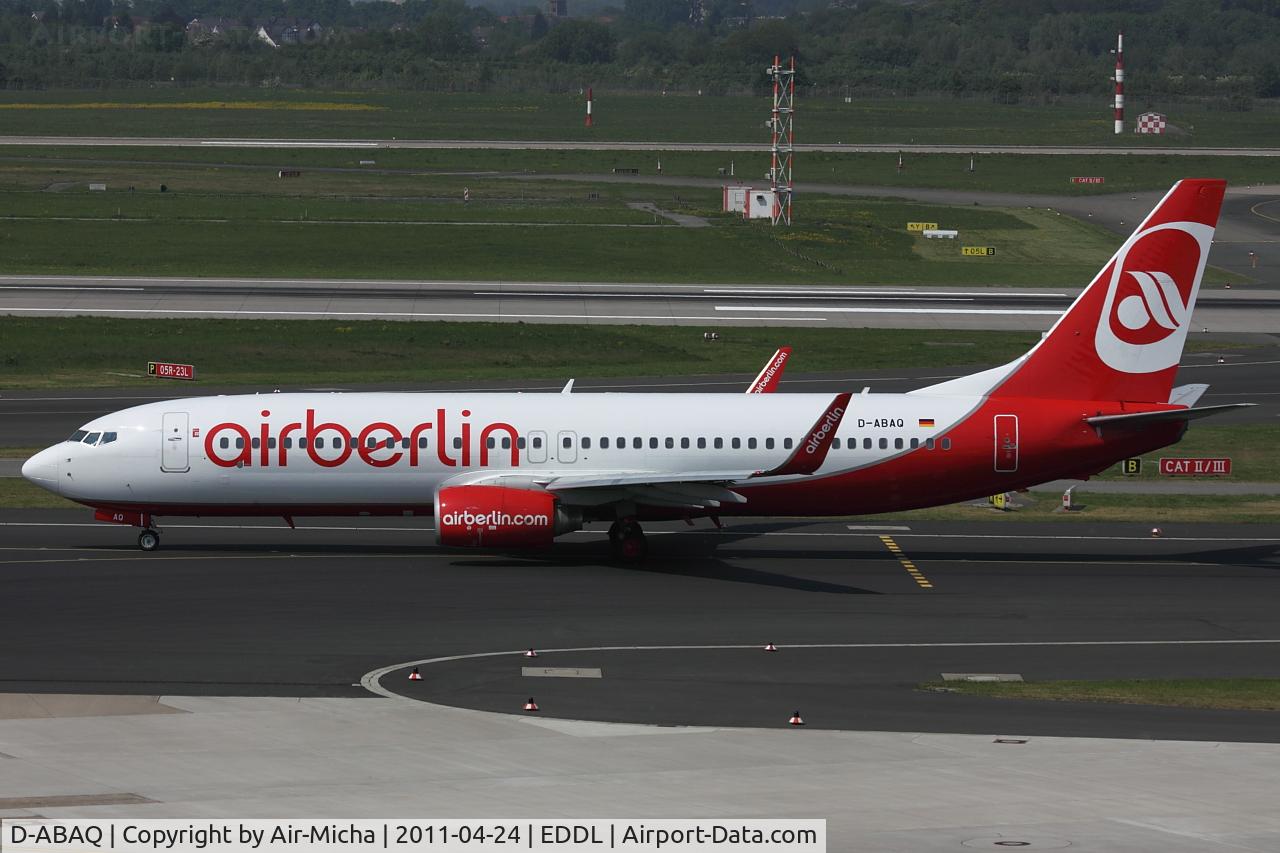 D-ABAQ, 1998 Boeing 737-86J C/N 28071, Air Berlin