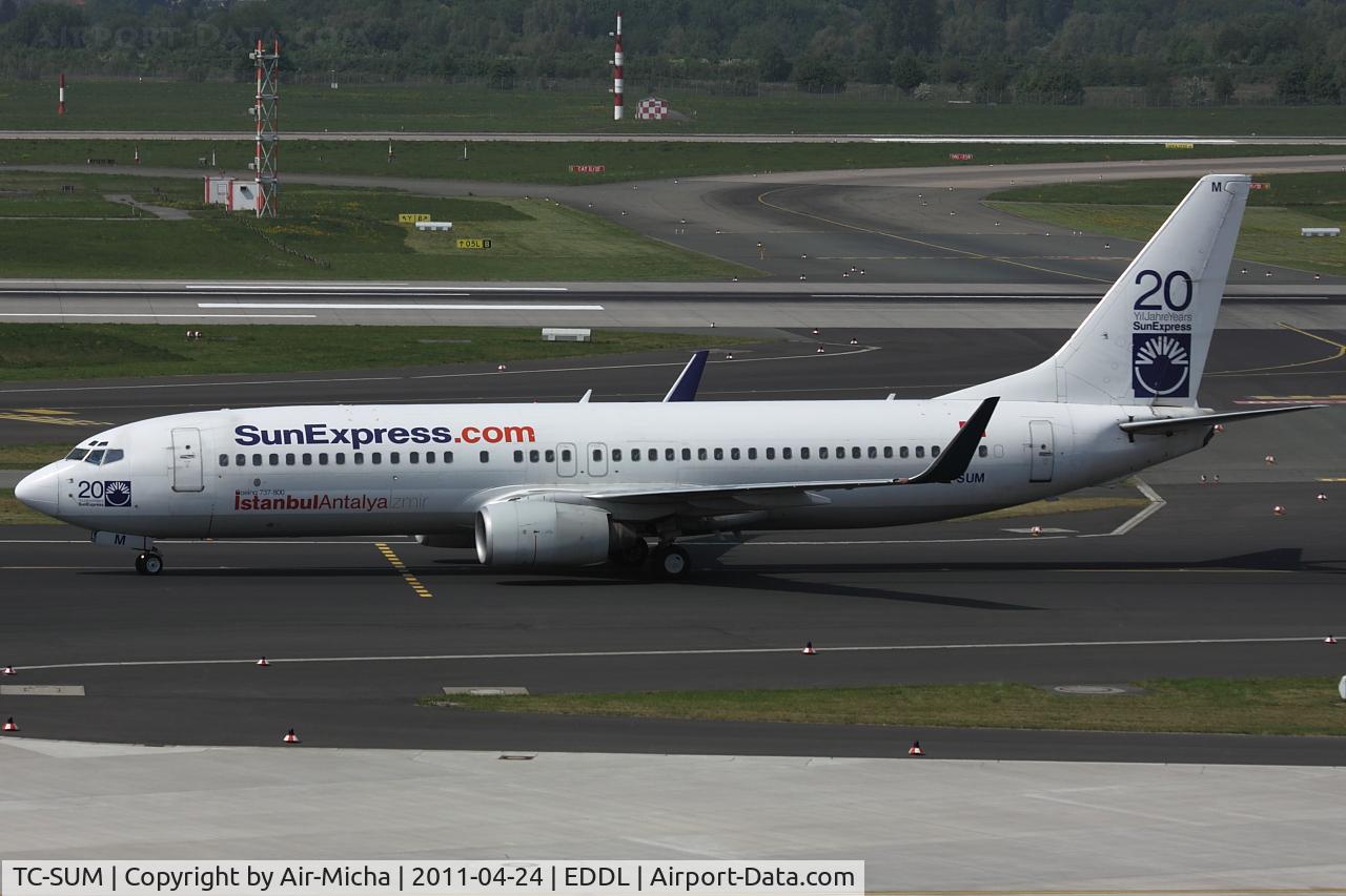 TC-SUM, 1999 Boeing 737-85F C/N 28826, SunExpress