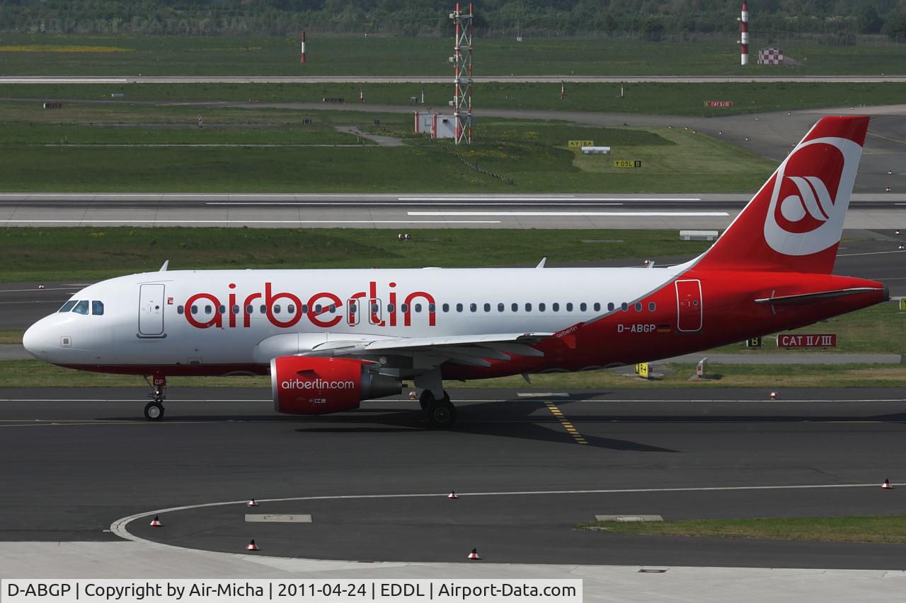 D-ABGP, 2008 Airbus A319-112 C/N 3728, Air Berlin