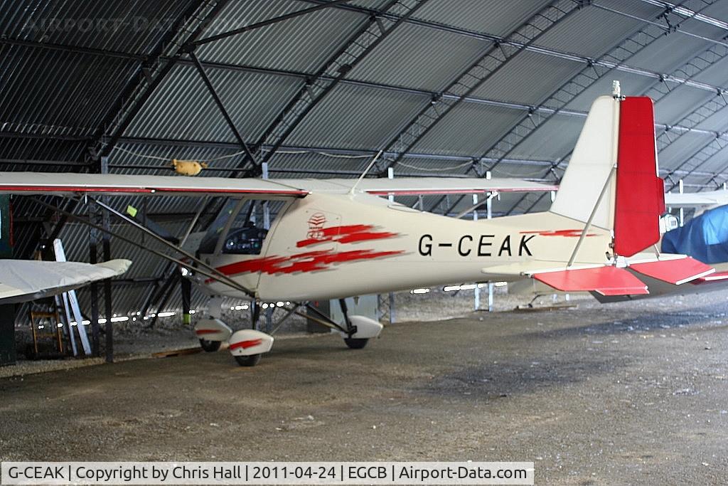 G-CEAK, 2006 Comco Ikarus C42 FB80 C/N 0606-6826, Barton Heritage Flying Group
