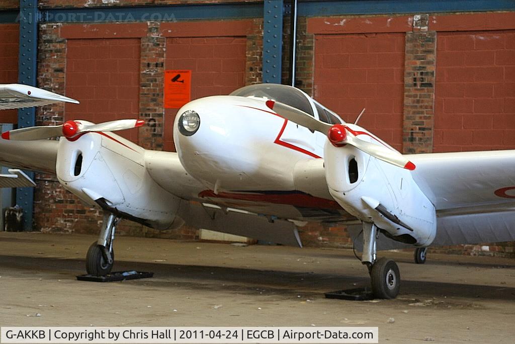 G-AKKB, 1947 Miles M-65 Gemini 1A C/N 6537, Barton resident