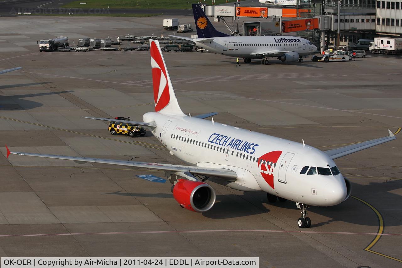 OK-OER, 2009 Airbus A319-112 C/N 3892, CSA CZECH Airlines