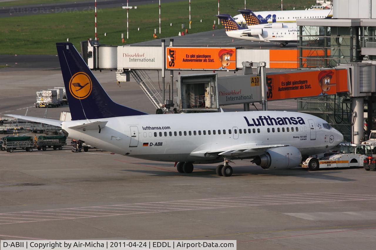 D-ABII, 1991 Boeing 737-530 C/N 24822, Lufthansa, Name: Lörrach