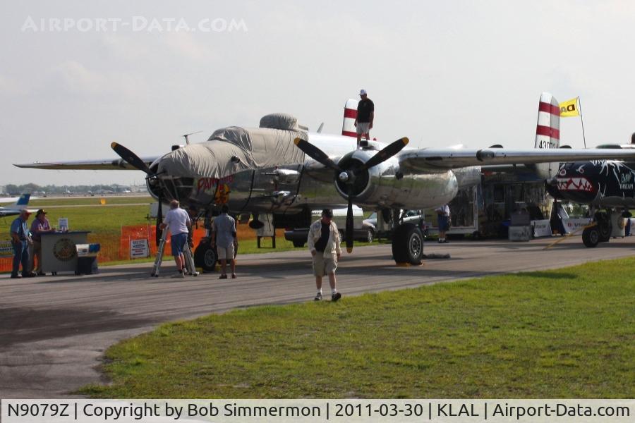 N9079Z, 1944 North American TB-25N Mitchell C/N 108-34009, On display at Sun N Fun 2011 - Lakeland, FL