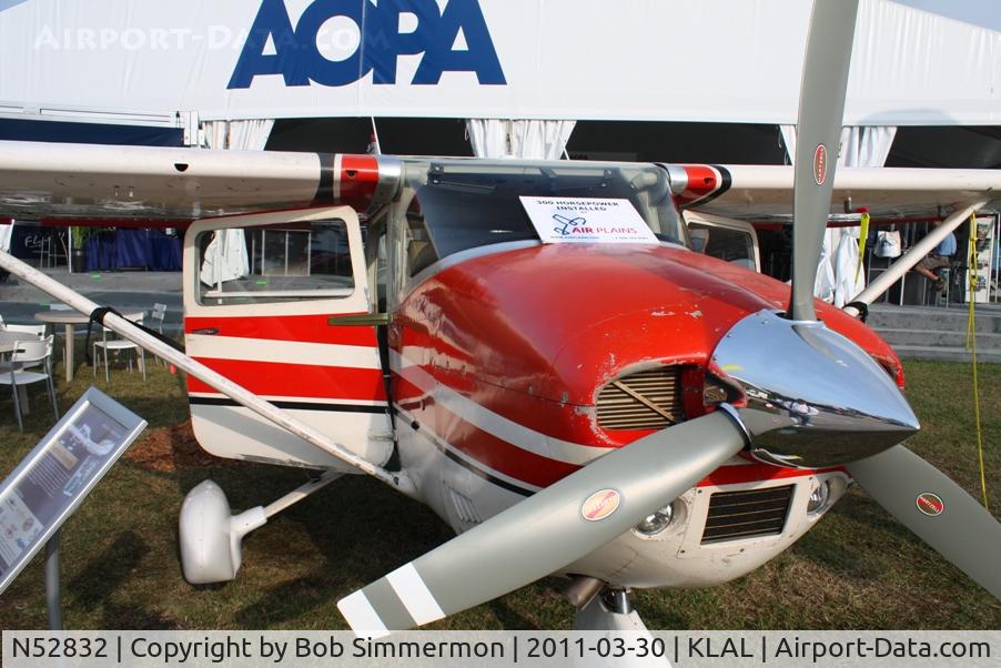 N52832, 1974 Cessna 182P Skylane C/N 18262882, AOPA's sweepstakes Skylane on display at Sun N Fun 2011 - Lakeland, FL