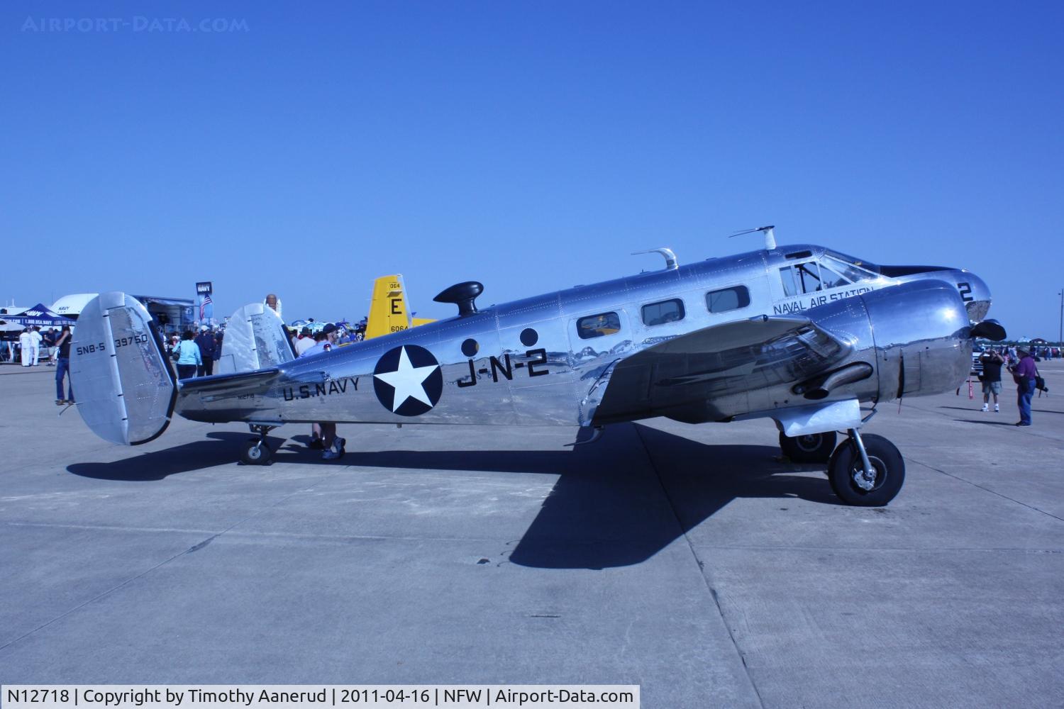 N12718, 1942 Beech UC-45J Expeditor C/N 39750, 1942 Beech UC-45J, c/n: 39750