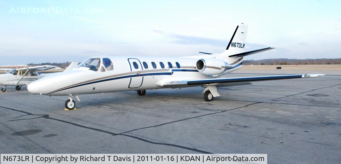 N673LR, 1980 Cessna 550 C/N 550-0179, 1980 Cessna 550 in Danville Va..