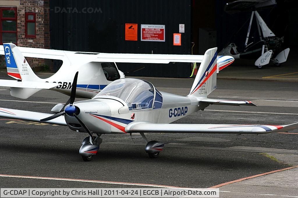 G-CDAP, 2004 Aerotechnik EV-97 TeamEurostar UK C/N 2114, Mainair Microlight School Ltd