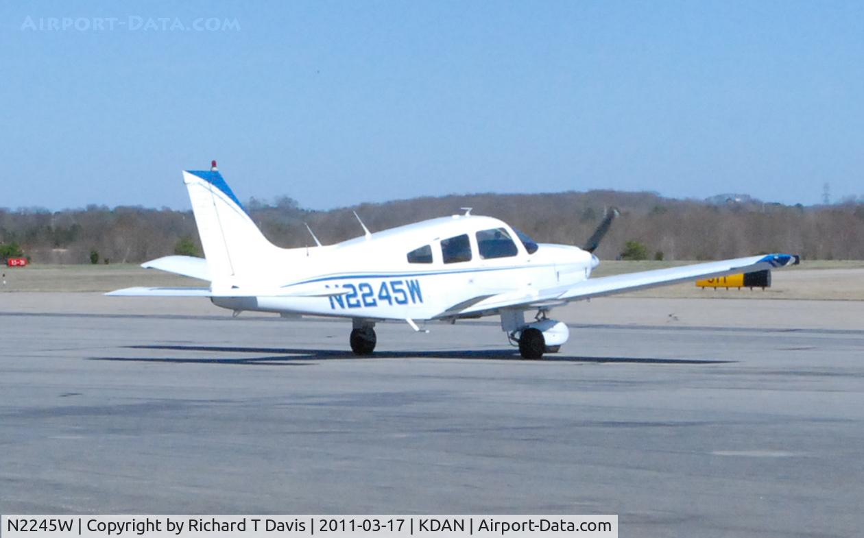 N2245W, 1979 Piper PA-28-181 C/N 28-7990354, 1979 Piper PA-28-181 in Danville Va..