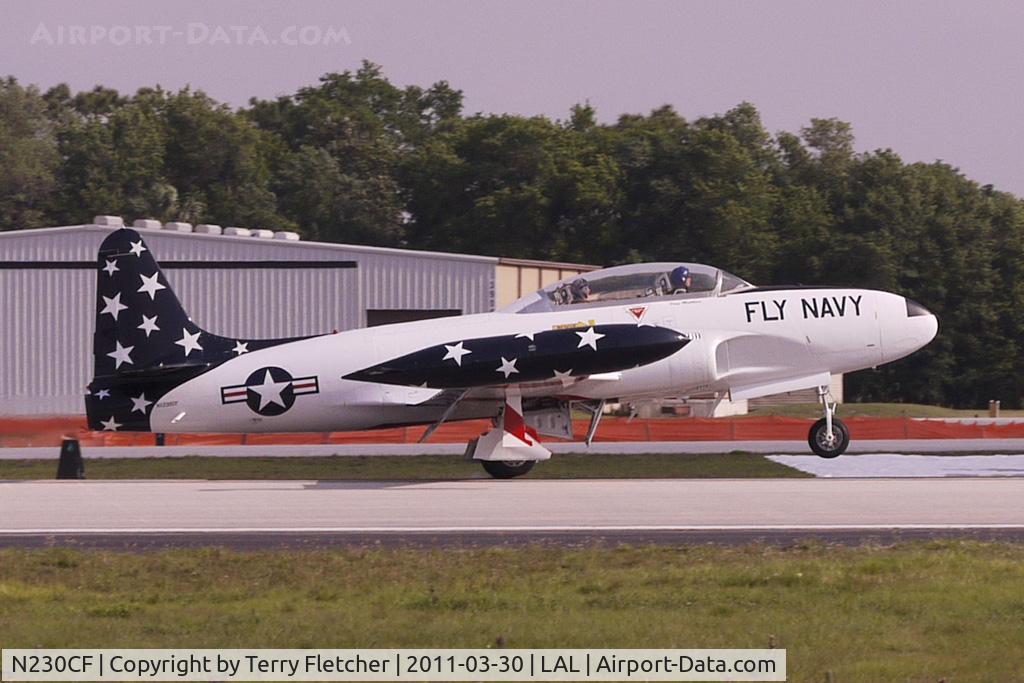 N230CF, 1953 Canadair CT-133 Silver Star 3 C/N T33-24, 2011 Sun n Fun Lakeland , Florida
