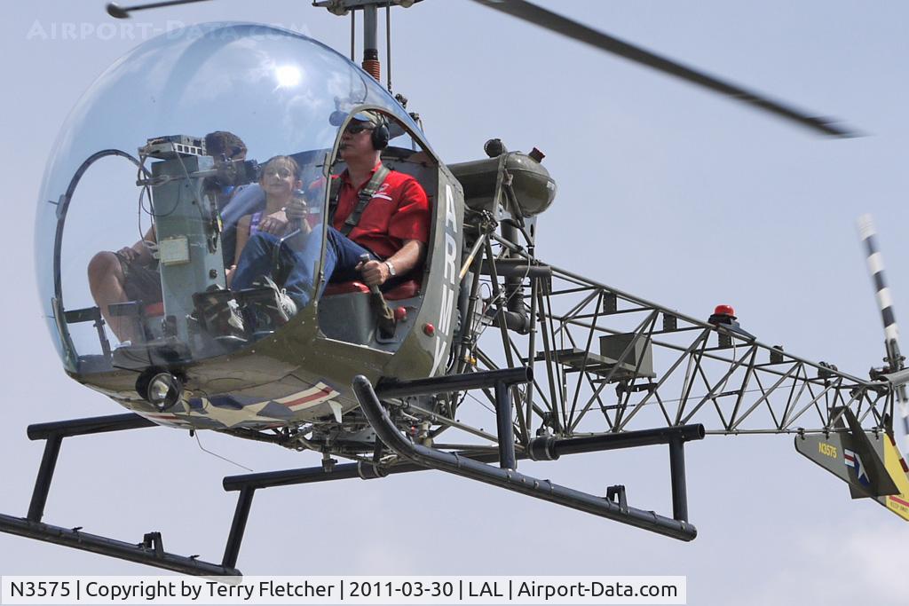 N3575, Bell 47D-1 C/N K-7032, 2011 Sun n Fun Lakeland , Florida