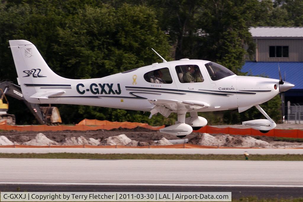 C-GXXJ, 2003 Cirrus SR22 C/N 0729, 2011 Sun n Fun Lakeland , Florida