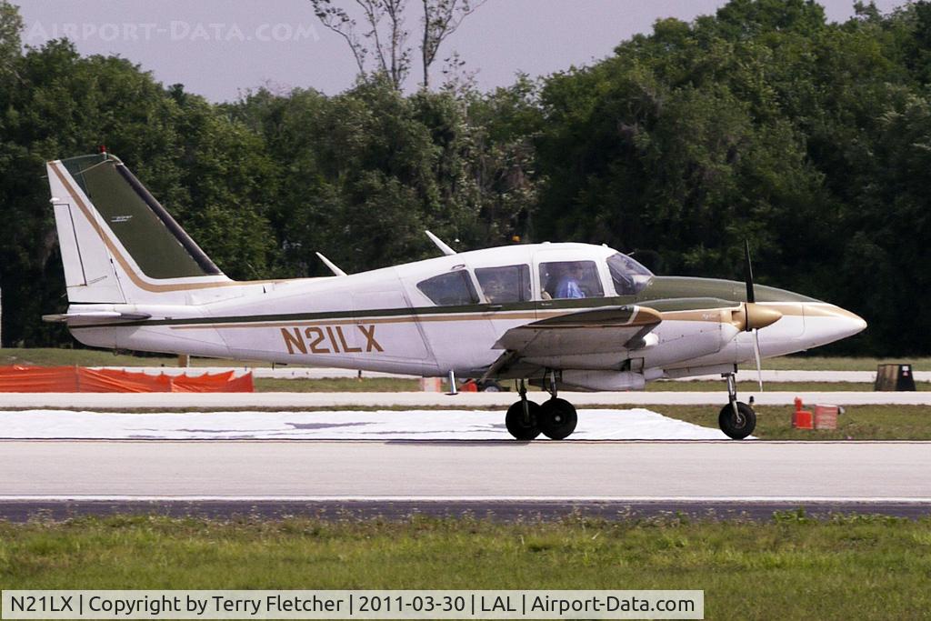 N21LX, 1973 Piper PA-23-250 C/N 27-7305077, 2011 Sun n Fun Lakeland , Florida