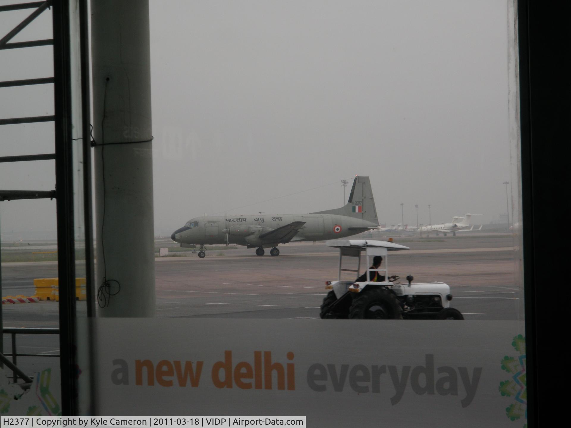 H2377, 1983 Hindustan Aeronautics HAL 748 SERIES 2M C/N 584, Delhi, Indira Ghandi Airport