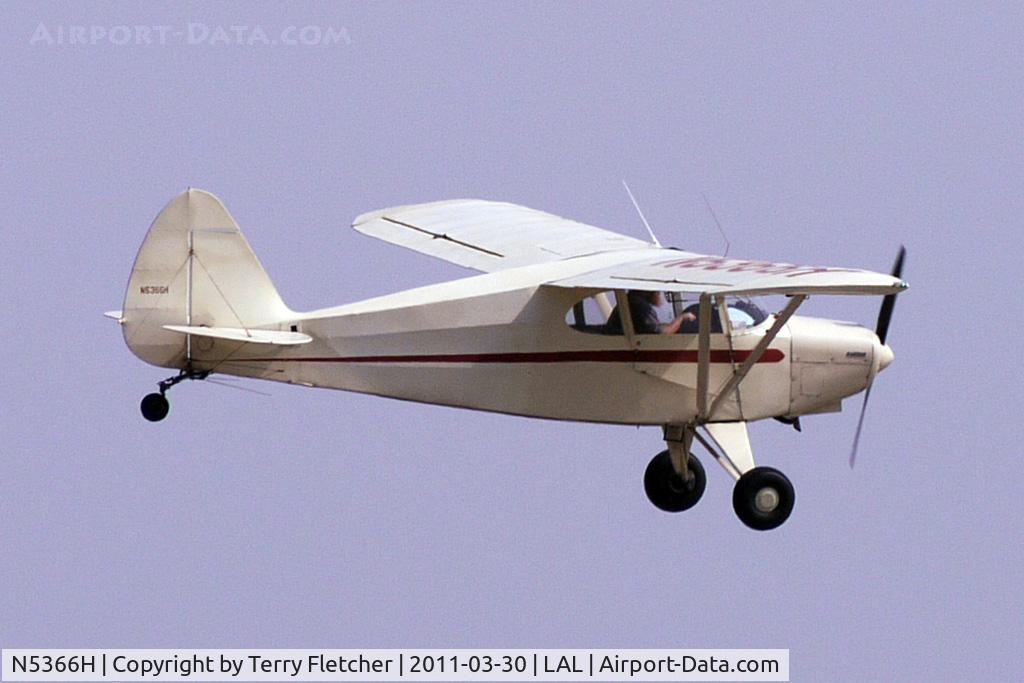 N5366H, 1949 Piper PA-16 Clipper C/N 16-173, 2011 Sun n Fun Lakeland , Florida