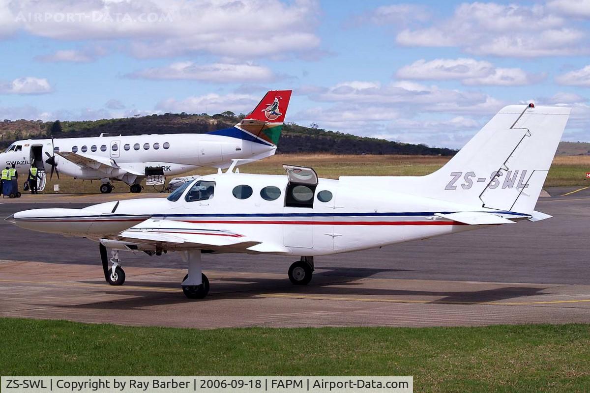 ZS-SWL, Cessna 402A C/N 402A-0126, Cessna 402A [402A-0126] Pietermaritzburg~ZS 18/09/2006