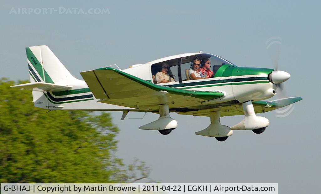 G-BHAJ, 1979 Robin DR-400-160 Chevalier C/N 1430, SHOT AT HEADCORN