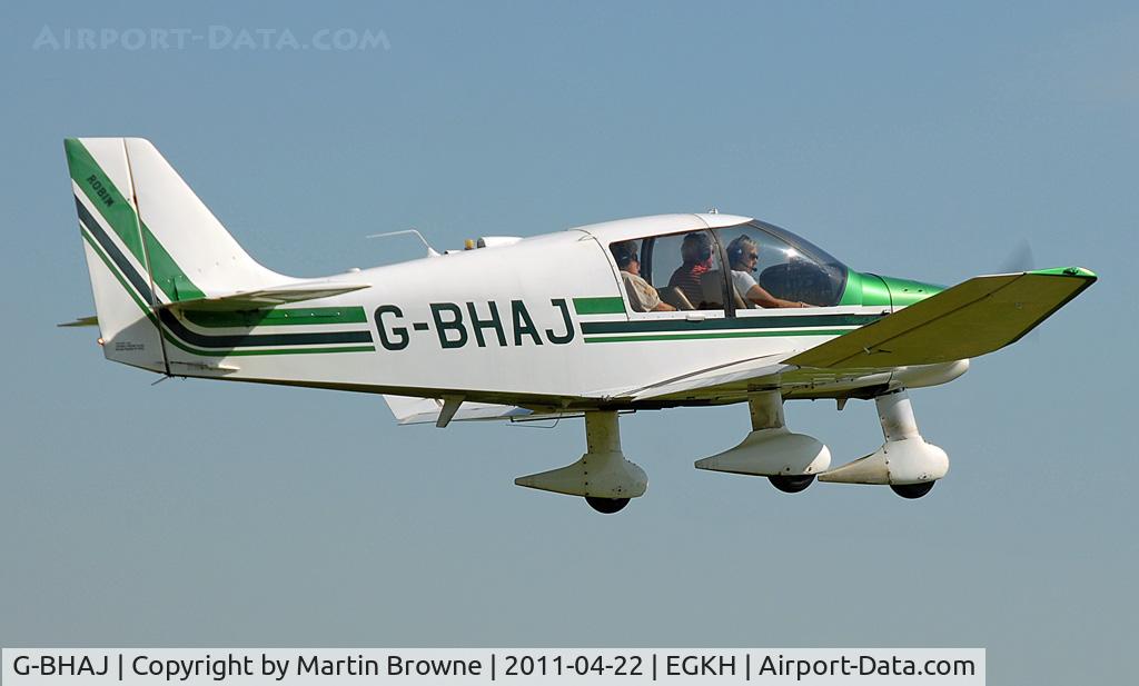 G-BHAJ, 1979 Robin DR-400-160 Chevalier C/N 1430, SHOT AT HEADCORN