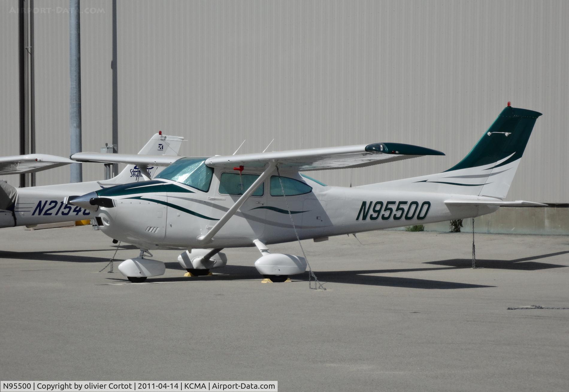 N95500, 1978 Cessna 182Q Skylane C/N 18266560, New paint scheme for this Cessna