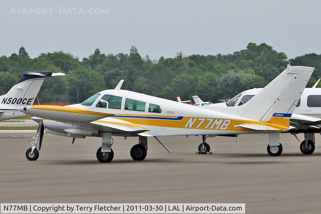 N77MB, 1964 Cessna 310I C/N 310I0068, 2011 Sun n Fun Lakeland , Florida