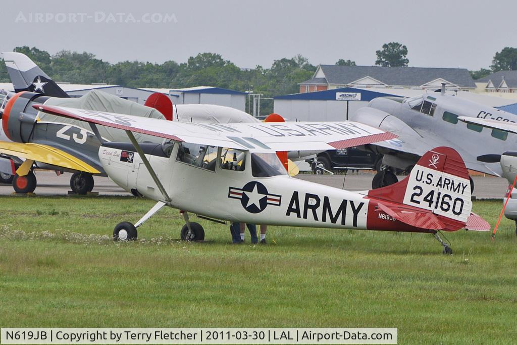 N619JB, Cessna 305F C/N AR-1, 2011 Sun n Fun Lakeland , Florida