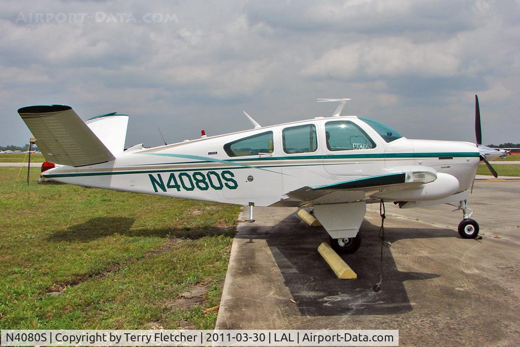 N4080S, 1975 Beech V35B Bonanza C/N D-9728, 2011 Sun n Fun Lakeland , Florida