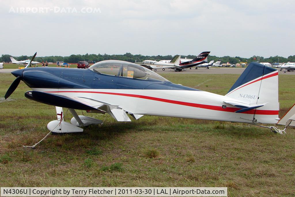 N4306U, 1991 Vans RV-4 C/N 497, 2011 Sun n Fun Lakeland , Florida