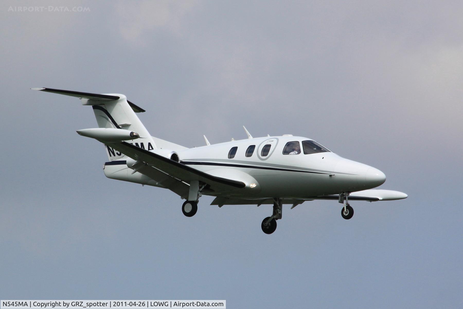 N545MA, 2008 Eclipse Aviation Corp EA500 C/N 000144, ...