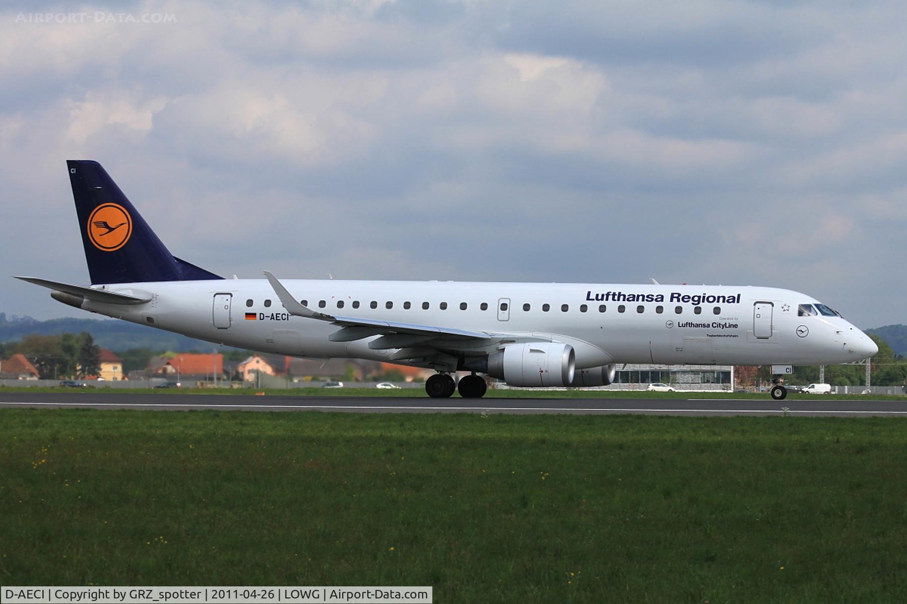 D-AECI, 2010 Embraer 190LR (ERJ-190-100LR) C/N 19000381, ...