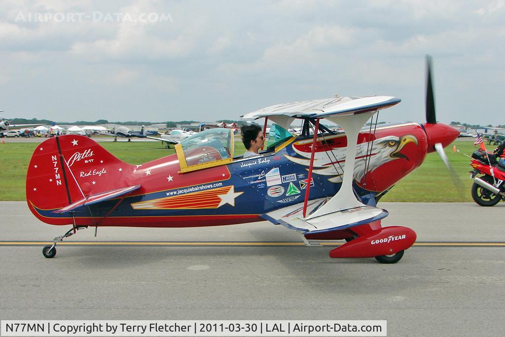 N77MN, 1986 Christen Pitts S-1T C/N 1040, 2011 Sun n Fun Lakeland , Florida
