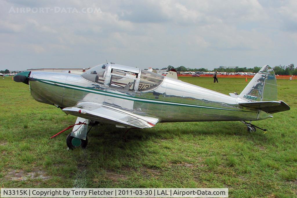 N3315K, 1946 Globe GC-1B Swift C/N 1308, 2011 Sun n Fun Lakeland , Florida