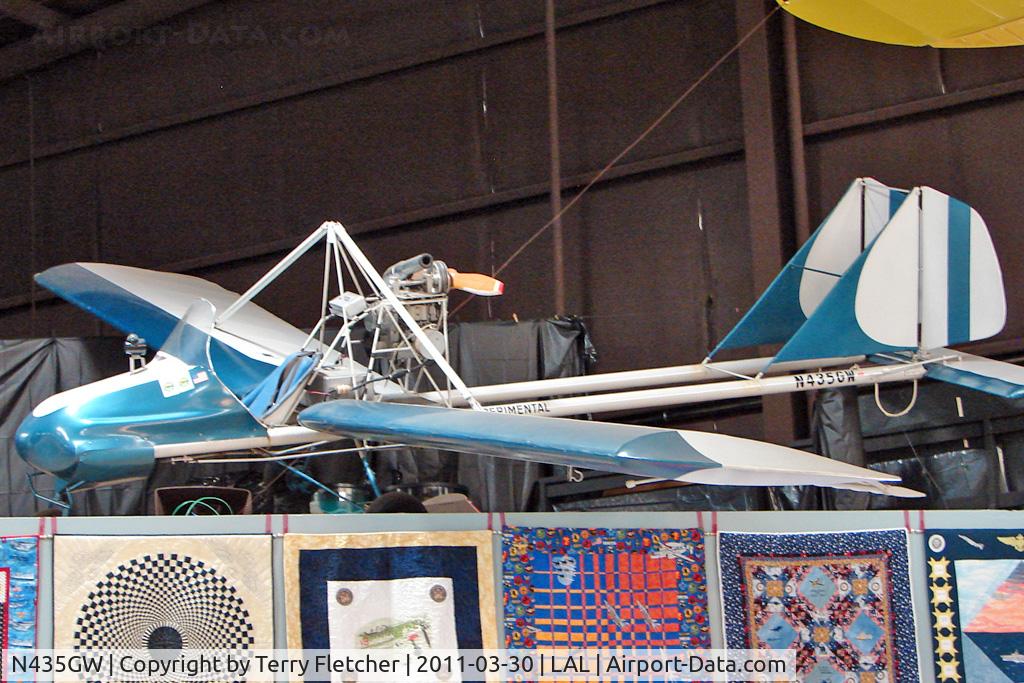 N435GW, 1984 Mitchell Wing P-38 C/N 435-6, Exhibited at The Florida Air Museum at Lakeland , Florida