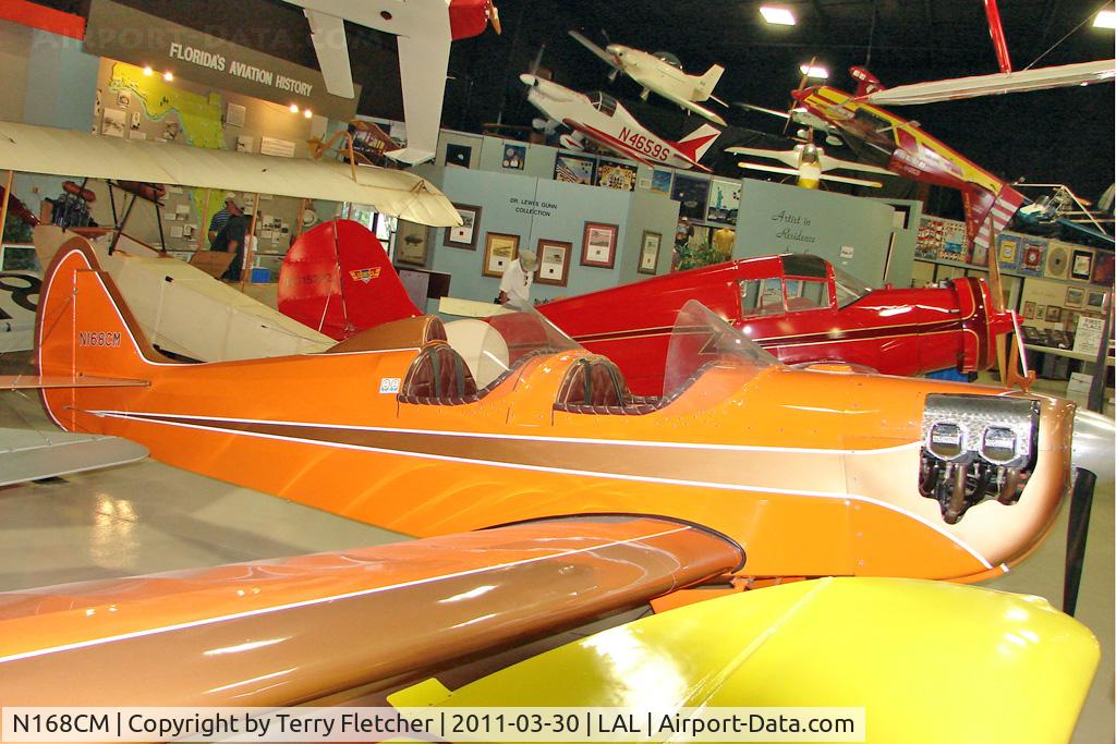 N168CM, 1994 Anglin Spacewalker II C/N SW291-F023, Exhibited at The Florida Air Museum at Lakeland , Florida