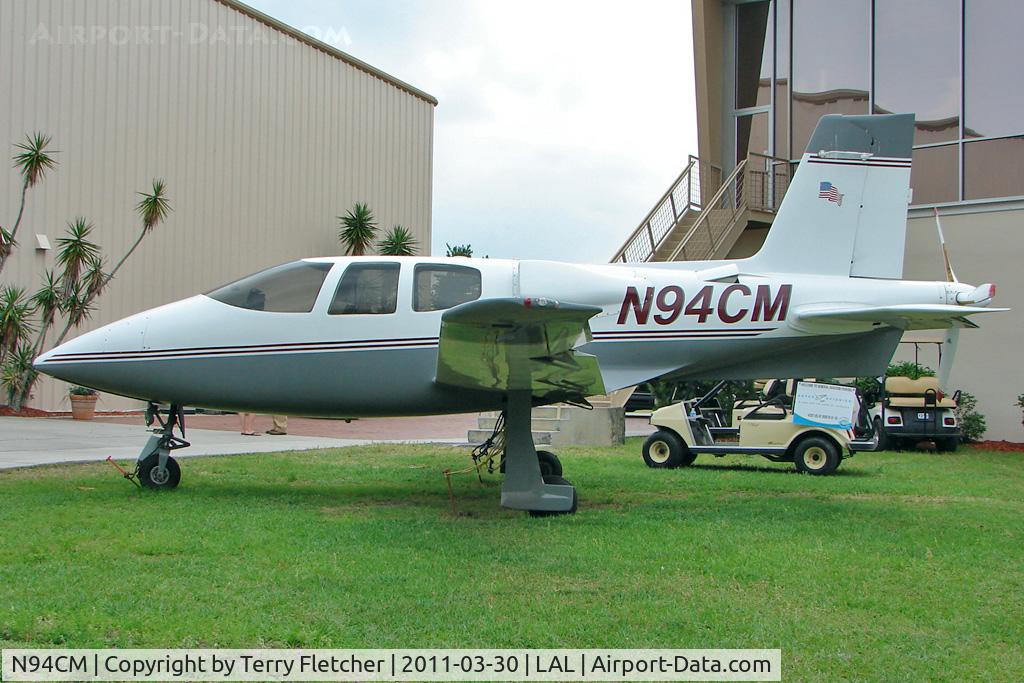 N94CM, 1993 Cirrus VK-30 C/N 9105, Exhibited at The Florida Air Museum at Lakeland , Florida