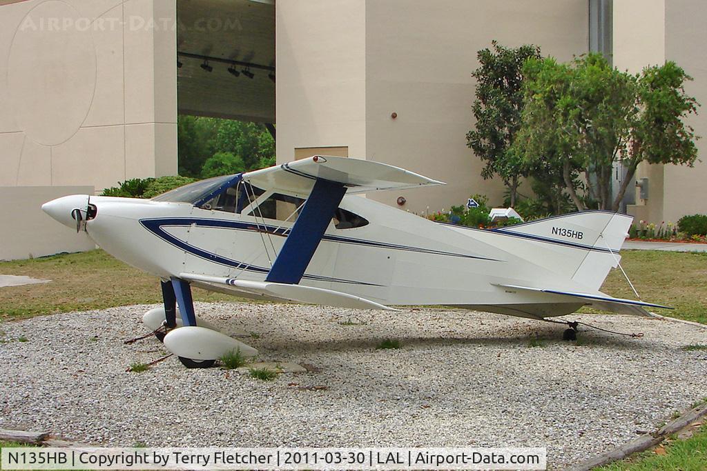 N135HB, 1995 Sorrell SNS-7 Hiperbipe C/N 207, Exhibited at The Florida Air Museum at Lakeland , Florida