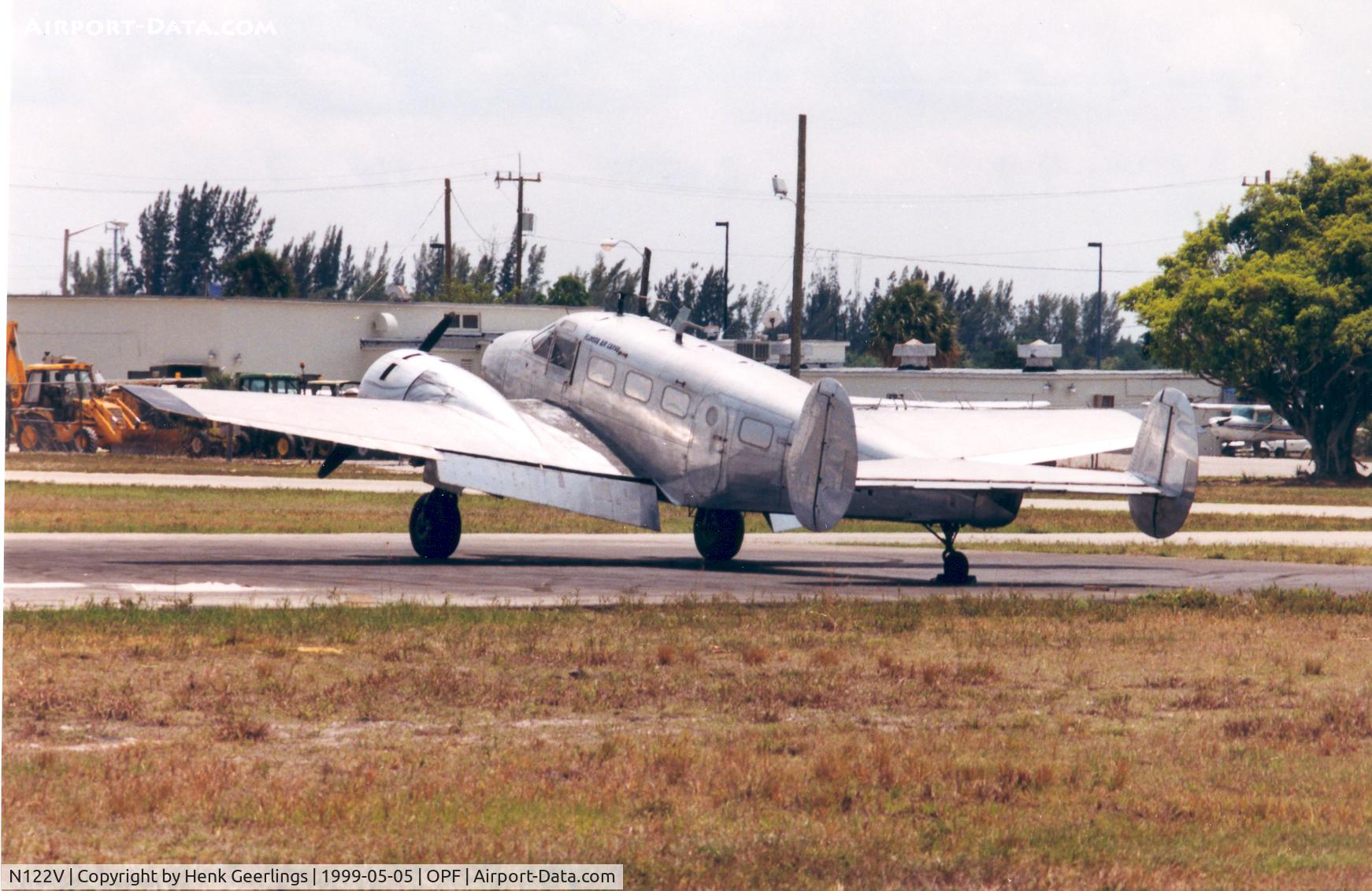 N122V, Beech D18S C/N A-828, Florida Air Cargo