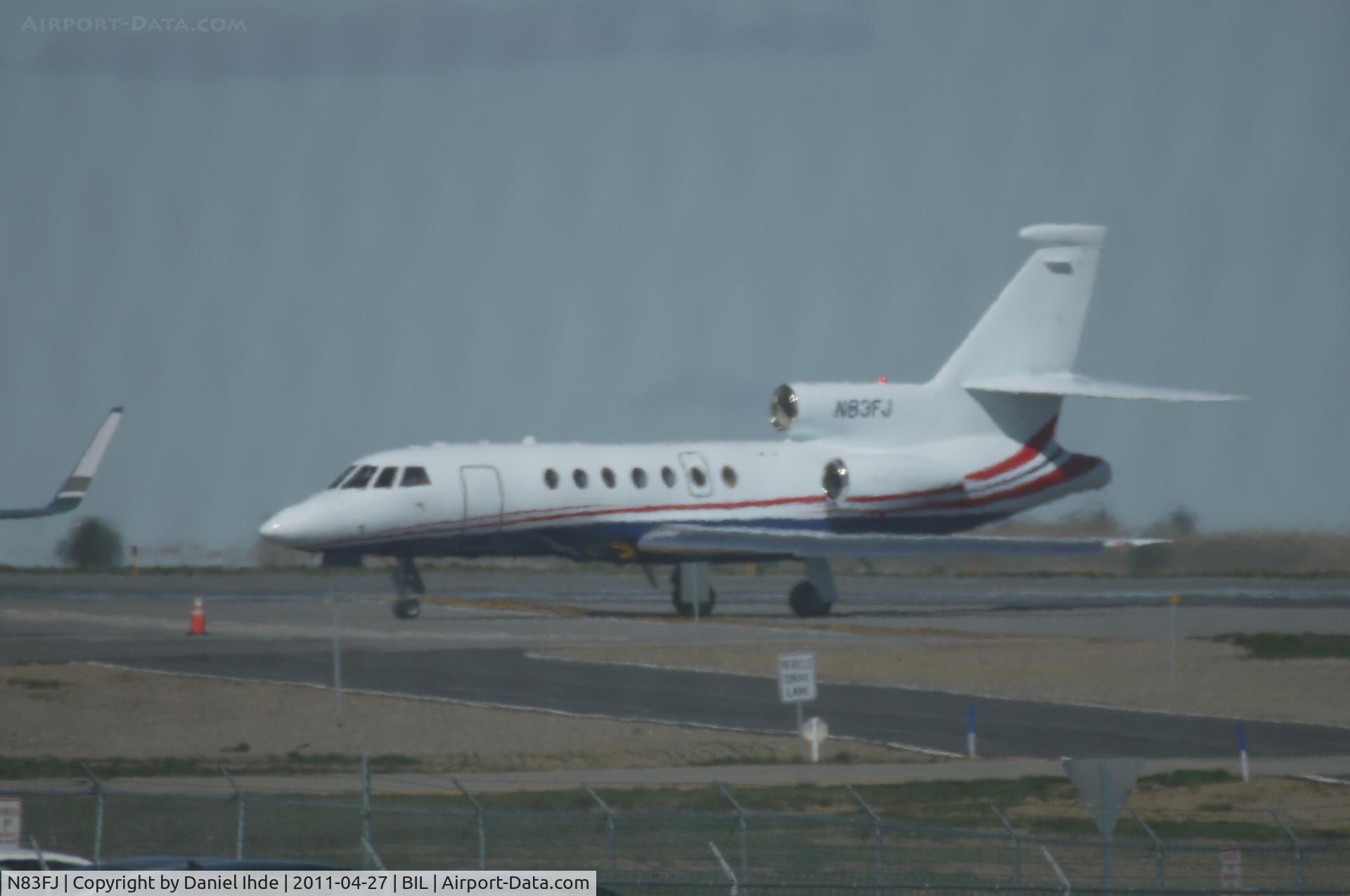 N83FJ, 1981 Dassault Falcon 50 C/N 74, Falcon 50 @ BIL