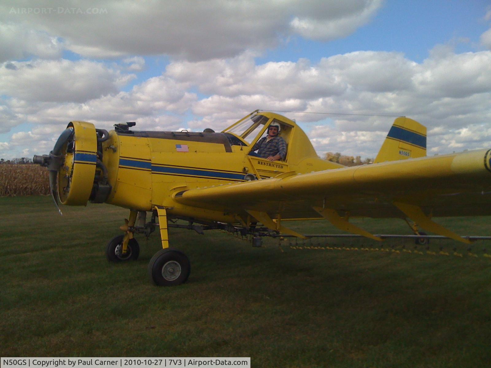 N50GS, 1978 Air Tractor Inc AT-302 C/N 302-0123, AT-302 converted to R-1340 engine. Dave Gillen pilot, Owner: Aerial Applications, LLC