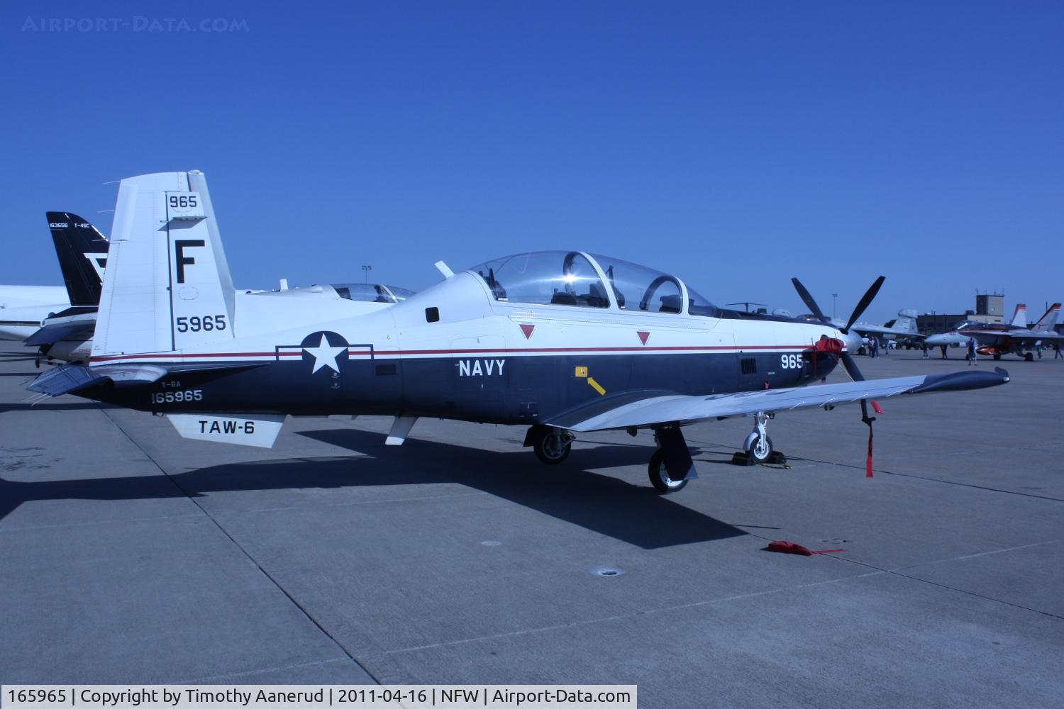 165965, Raytheon T-6A Texan II C/N PT-108, Raytheon T-6A, c/n: PT-108; Air Expo 2011